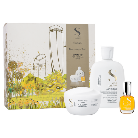 ALFAPARF Kit Holiday Semi di Lino Diamond