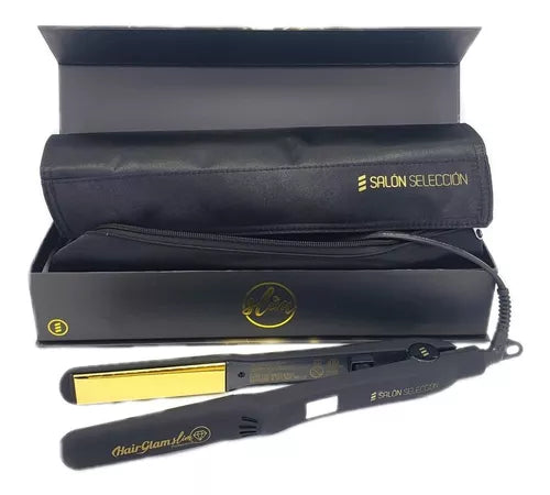 Hair Glam Plancha De Pelo Profesional De Peluqueria PLANCHA GOLDEN