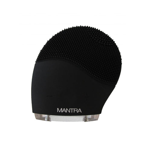 MANTRA® Limpiador y Masajeador Facial Silicone Brush - Black