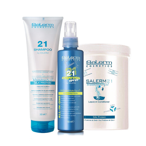 SALERM 21 Kit Shampoo + Express + Crema 1000 ML