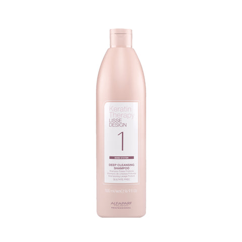 ALFAPARF Deep Cleansing Shampoo Lisse Design Keratin Therapy