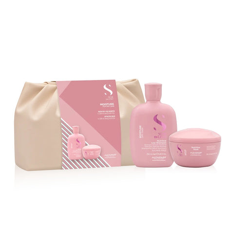 ALFAPARF Shampoo + Mascarilla Nutrición + Estuche Regalo