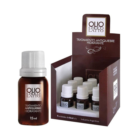 Caja 9 Ampollas Hidratantes Chocolatto OLIO