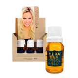 Caja 9 Ampollas Tratamiento Keratina OLIO