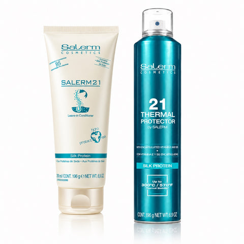 SALERM 21 Kit Crema 200 ML + Protector Térmico