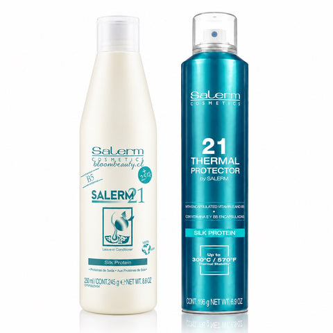 SALERM 21 Kit Crema 250 ML + Protector Térmico