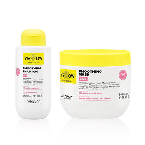 Shampoo + Mascarilla Antifrizz YELLOW