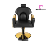 Sillón premium salon dorado