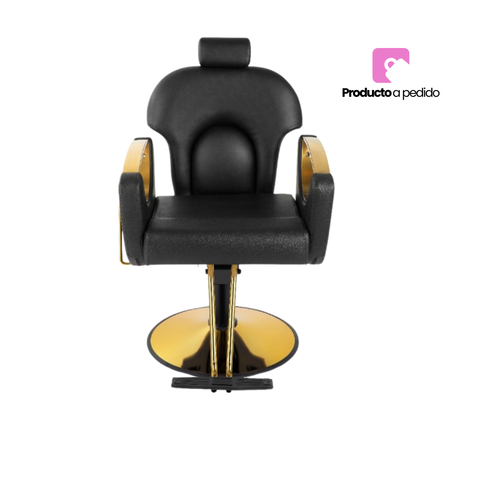 Sillón premium salon dorado
