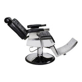 Barber silla ROWLING Heavy Duty hidráulico con reclinación barbería