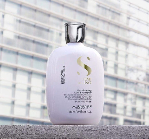 ALFAPARF Shampoo Diamond Iluminador Semi di lino