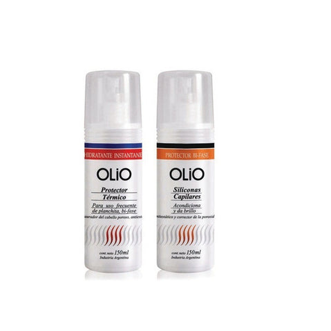 Pack De Protector Térmico Y Silicona Capilar Olio