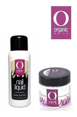 Original Kit Organic Nails, Polimero+monomero 30ml,acrilicas