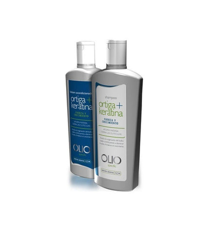 OLIO Shampoo Y Acondicionador De Ortiga Más Keratina