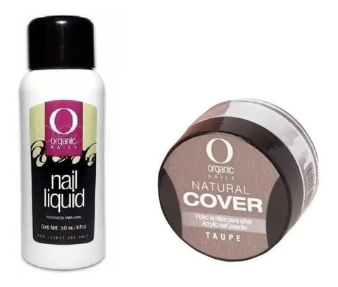 Original Kit Organic Nails, Polimero 14g+ Monomero 120ml