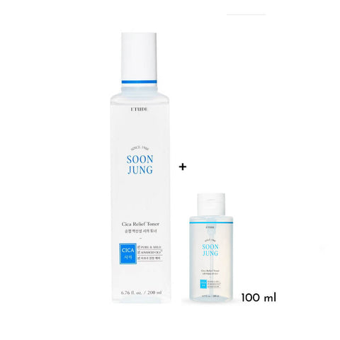 [Etude House] Set de tónico calmante CICA Soon Jung