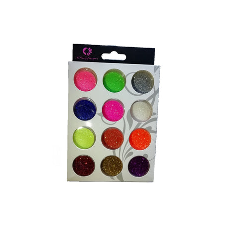 Set Glitter 12 Colores