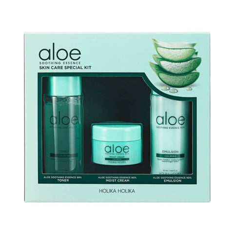 [Holika Holika] Set Facial de Aloe Mini