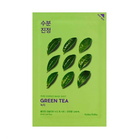 [Holika Holika] Pure Essence Mask Te Verde