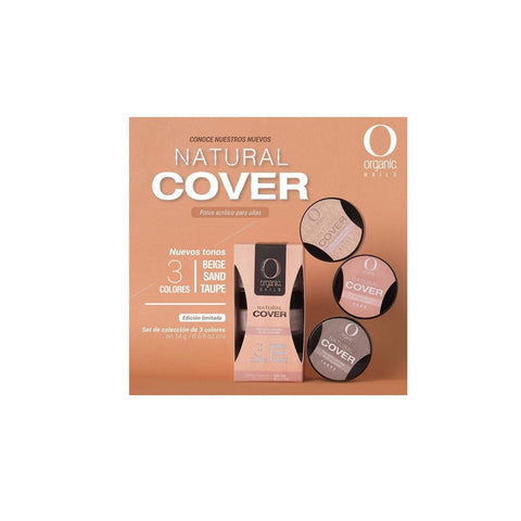 Kit Uñas Acrilicas Organic Nails Polímero Cover Monómero + Primer