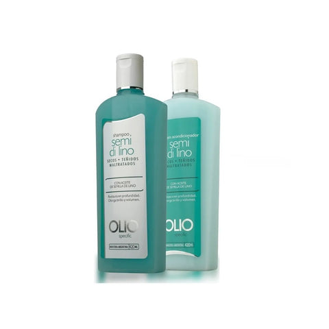 Shampoo y Bálsamo Semi De Lino Olio