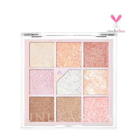 [Unleashia] Paleta de Sombras Glitterpedia N1. All of Glitter