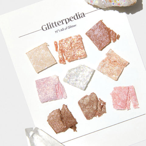 [Unleashia] Paleta de Sombras Glitterpedia N1. All of Glitter