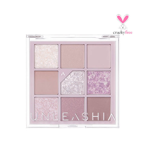 [Unleashia] Paleta de Sombras Glitterpedia N4. All of Lavender Fog