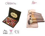 Set Maquillaje Paleta Beauty Creations + 12 Pinceles