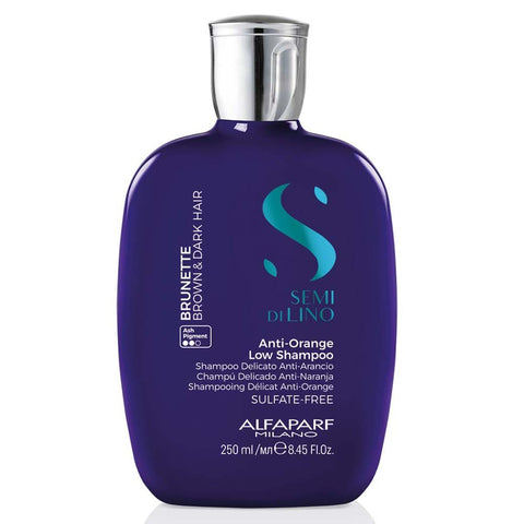 ALFAPARF Shampoo Matizante Anti Naranjo Cabellos Oscuros