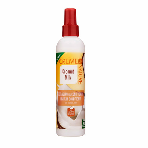 CREME OF NATURE® Acondicionador Levae-in Desenredante Coconut Milk 