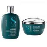 ALFAPARF Kit Shampoo + Mascarilla Reconstrucción Semi di lino