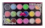 Set de polvos acrílicos 18 colores