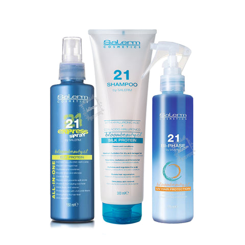 SALERM 21 Kit Shampoo + Ac. express + Bi-fase