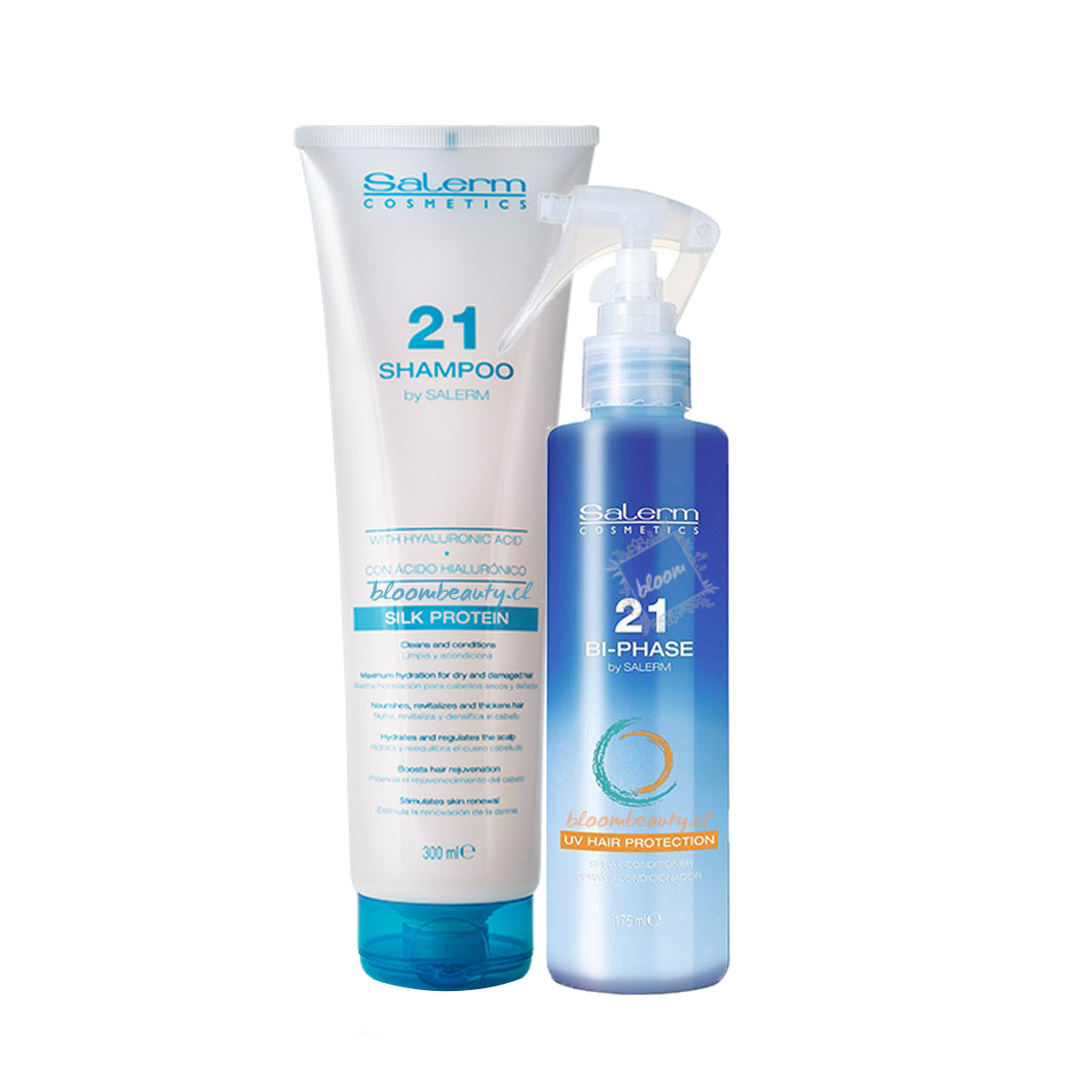 SALERM 21 Kit Shampoo + Bi-Phase – Bloom Beauty